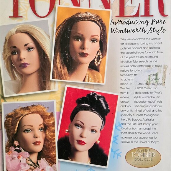 Doll Reader Magazine April 2002 100+ Treasures For 2002 Wakeen Magic - Picture 3 of 4